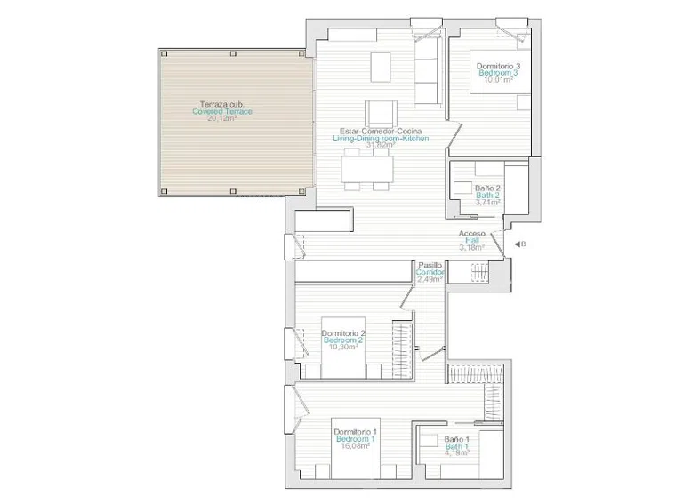 Wohnung 1B